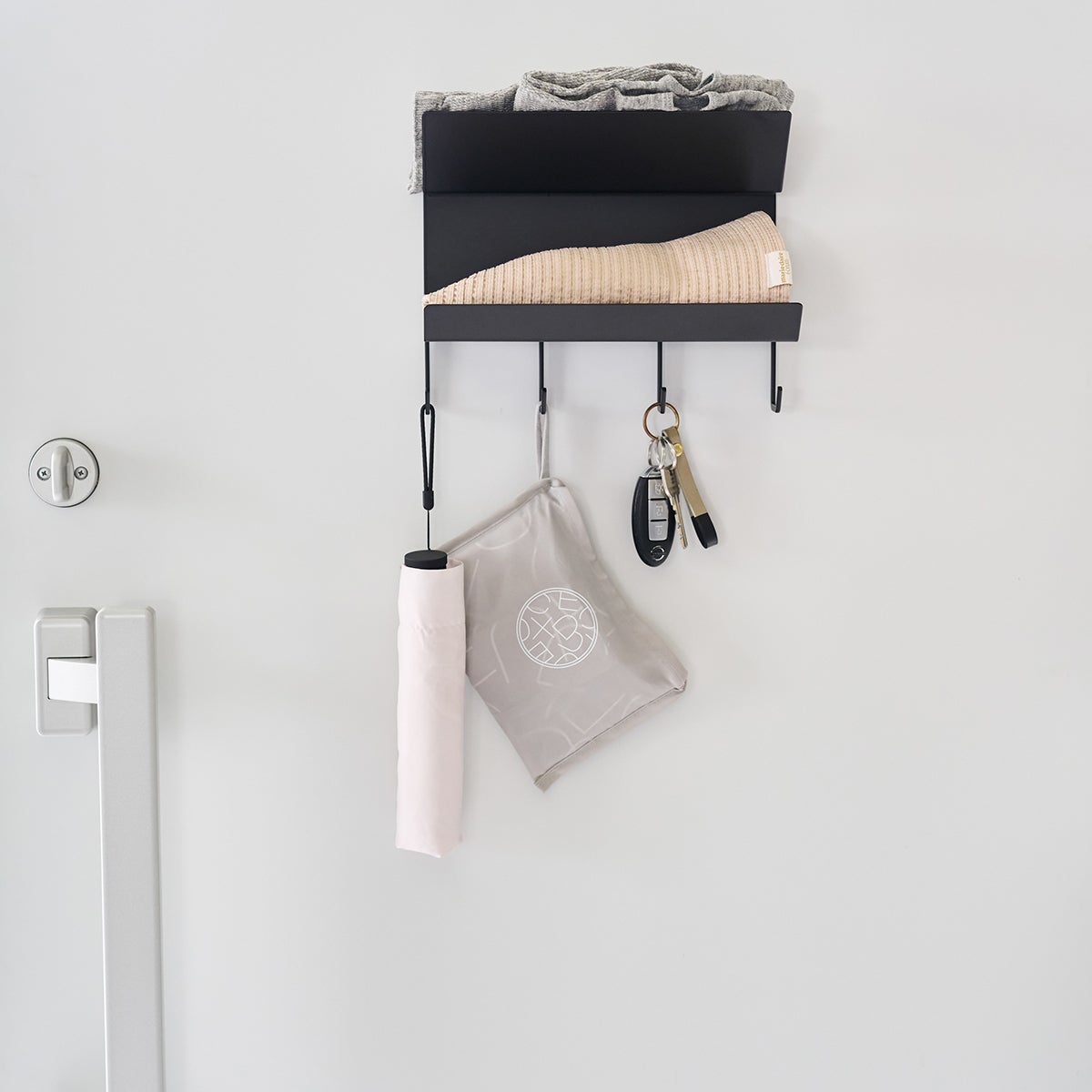 Yamazaki Tower Magnetic Glove Organizer With Hooks | The Container